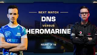 DnS vs HeroMarinE PvT  Round of 16  WCS Austin 2018  StarCraft II [upl. by Consalve]