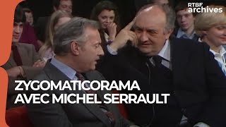 Quand Pierre Tchernia invite Michel Serrault 1980  Zygomaticorama  RTBF Archives [upl. by Akcinat]