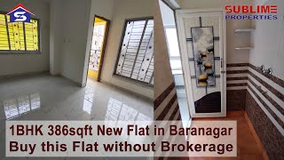 Baranagar  1BHK 386sqft SOLD  Only 1456 Lakhs  New Flat in Baranagar ☎️ 98 3030 1020 [upl. by Nehtiek383]