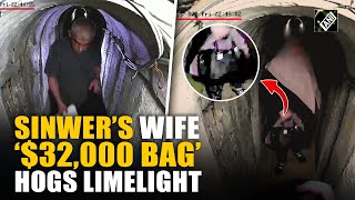 Yahya Sinwar’s wife alleged 32000 Birkin bag grabs eyeballs  IDF releases new video [upl. by Notgnillew]