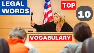 Top 10 Legal Terms You Need to Know A Beginners Guide to Understanding the Law [upl. by Alamac420]