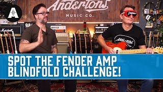 Spot the Fender Amp Blindfold Challenge [upl. by Ahsatam]