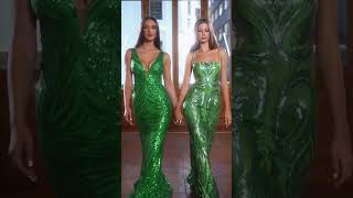 ALYCE Paris Styles 61566 and 61563  Emerald Green Formal Dresses [upl. by Olen]