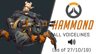 Wrecking Balls Voice Lines Overwatch [upl. by Ferris936]