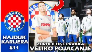 VELIKO POJAČANJE iz ITALIJE i ŽDRIJEB 3 pretkola LIGE PRVAKA  Fifa 23 Hajduk Karijera11 [upl. by Jehovah]