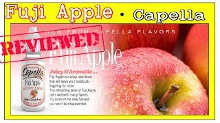 Capella – Fuji Apple Review  Useful Ratios DIY Eliquid Fuji CAP Flavor Review [upl. by Adnuahs]