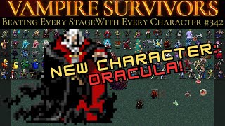 New Character Dracula Vampire Survivors Castlevania BESWEC 342 [upl. by Schreiber518]