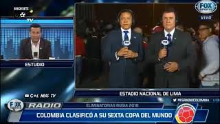 Hinchas peruanos trollean a periodistas colombianos  Perú vs Colombia [upl. by Cromwell]