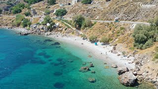 Παραλία Μυρσινίδι Χίος  Mersinidi beach Chios [upl. by Ennayhs]