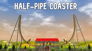 RCT3 Coaster Challenge 17  HalfPipe Coaster [upl. by Badr]