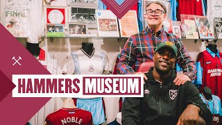 Carlton Cole and Richard Garcia Visit The Hammers Museum Perth ⚒️ [upl. by Saimon]