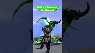 Warlock Transmog worldofwarcraft wow drpuspe warlock transmog character mmorpg shorts [upl. by Taber]