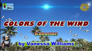 COLORS OF THE WIND karaoke by Vanessa Williams [upl. by Irama]