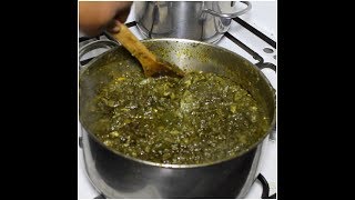 Meilleure recette de PONDU Feuille de manioc avecquot Thomsonquot et sardine [upl. by Asilenna]