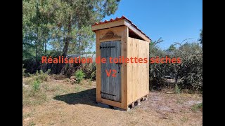 Réalisation de toilettes sèches en récup V2 [upl. by Kress]