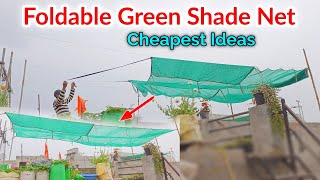 Cheapest Green Shade Net Ideas  How To Install Green Shade Net [upl. by Ahseinaj]