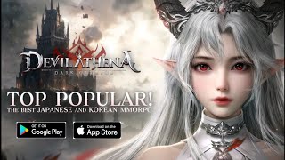 Devil Athena Dark Olympus Gameplay  Upcoming MMORPG Game Android iOS [upl. by Nauqes]