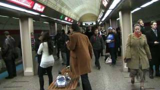 Chicago Opera Theater PopUp Opera on the Red Line November 17 2009 [upl. by Anaitsirhc292]