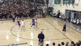 Oldham County vs South Oldham High School District Championship Basketball 2222019 [upl. by Caylor63]