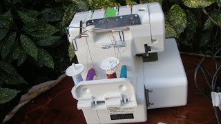 ANOME NEW HOME 434D Overclock  Overlocker Sewing Machine  SEE VIDEO BELOW [upl. by Newol]