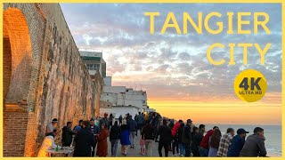 🇲🇦 Walking Around Tangier ● Morocco 【4K】2023 4k UHD [upl. by Prunella877]