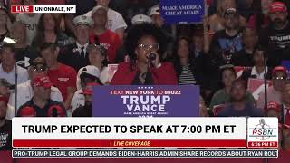 FULL SPEECH Madeline Brame at Trump Rally in Uniondale NY  91824 [upl. by Ardnot]