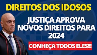 QUEM TEM MAIS DE 60 TEM DIREITO A RECEBER ESSES 10 BENEFÍCIOS DO ESTATUTO DOS IDOSOS 2024 [upl. by Hecker]