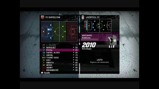 Menus of PES 2010 in DEMO [upl. by Valerio]