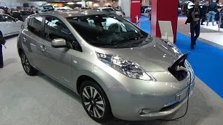 2017 Nissan Leaf Tekna 30  Exterior and Interior  Zürich Car Show 2016 [upl. by Ikceb]