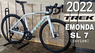 REVIEW TREK EMONDA SL 7 2022  GS ULTEGRA 12 SPEED [upl. by Neerol575]