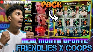 FRIENDLIES AND COOPS WIITH SUBSCRIBERS 🤩😎  PLAYER DISCUSSION AND PACKS ON MONDAY 🥳 [upl. by Buckler277]