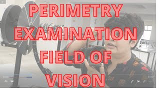 PERIMETRY  EXAMINATION OF FIELD OF VISION  PART 2 [upl. by Benkley466]