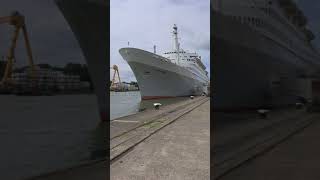 SS Rotterdam Cruise Ship and Ocean Liner in Rotterdam The Netherlands [upl. by Bern]