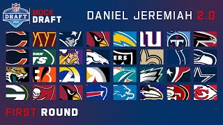 2024 FULL First Round Mock Draft Daniel Jeremiah 20 [upl. by Ludwig]