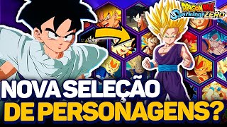 NOVA TELA DE SELEÇÃO BANDAI ATUALIZA CLASSES DE PERSONAGENS E MAIS DE DRAGON BALL SPARKING ZERO [upl. by Carrol]