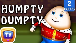 Humpty Dumpty  More ChuChu TV Nursery Rhymes amp Toddler Videos [upl. by Annawoj]