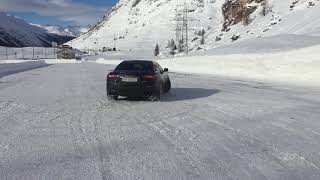 Maserati ghibli Sq4 snow drift [upl. by Arley]