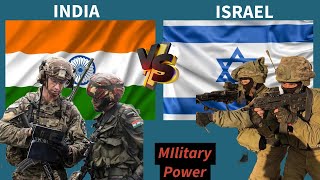 India vs Israel military power comparison 2024  Israel vs India military power 2024 [upl. by Nolham161]