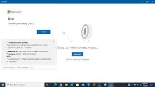 How To Fix OneDrive Error Code 12 Something Went Wrong [upl. by Nitsirc]