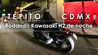 Recorrido por CDMX y sus BARRIOS más famosos en Kawasaki H2 [upl. by Alyakem]