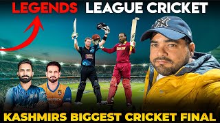 Thrilling Legends League Final at Bakshi Stadium  Ultimate Cricket Showdown in Kashmir [upl. by Aratak]