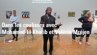 Dans les coulisses avec Mohamed El Khatib et Valérie Mréjen  Spectacles vivants  Centre Pompidou [upl. by Darrow]