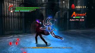 HD Devil May Cry 4 Gameplay  Nero vs Bael Dante Must Die Mode [upl. by Atekihc]