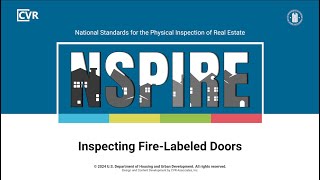 NSPIRE Standards How to Inspect Doors – FireLabeled [upl. by Millie]