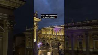 Piazza del Campidoglio in Rome Italy 🇮🇹 [upl. by Yelrac88]