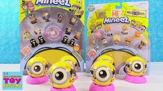 Minions Mineez Fluffy Unicorn Jumbo Pack Cheese Festival Toy Review Opening  PSToyReviews [upl. by Aihsotan]