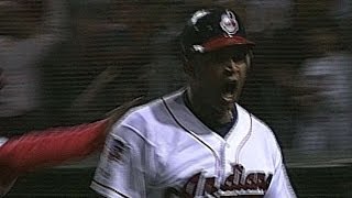 1997 ALDS Gm4 Alomar homers off Mo to tie it [upl. by Dinan]