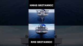 HMHS Britannic VS RMS Britannic [upl. by Narton436]