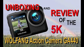 UNBOXING AND REVIEW OF THE WOLFANG ACTION CAMERA GA440 actioncamera actioncam wolfang actioncame [upl. by Gere]