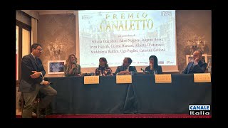 PREMIO CANALETTO il servizio a Canale Italia sulla manifestazione e gli artisti premiati [upl. by Anitsirc]